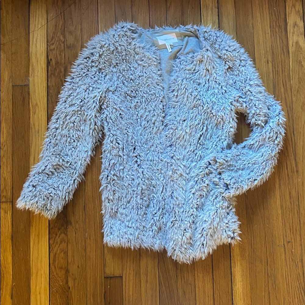 Faux Fur Shaggy Coat